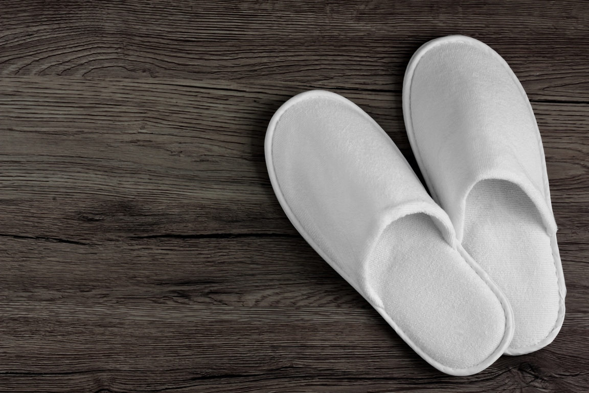 Double Layer Towel Hotel Slippers